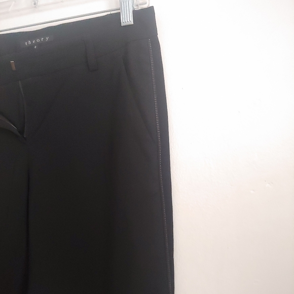 Theory. Skinny office black pants. - Picture 5 of 7